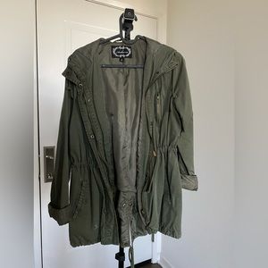 Army green jacket